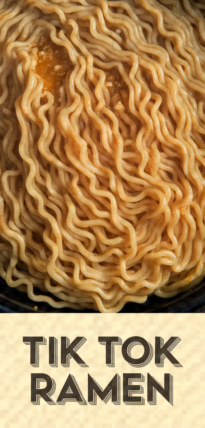 Tik Tok Ramen Recipe