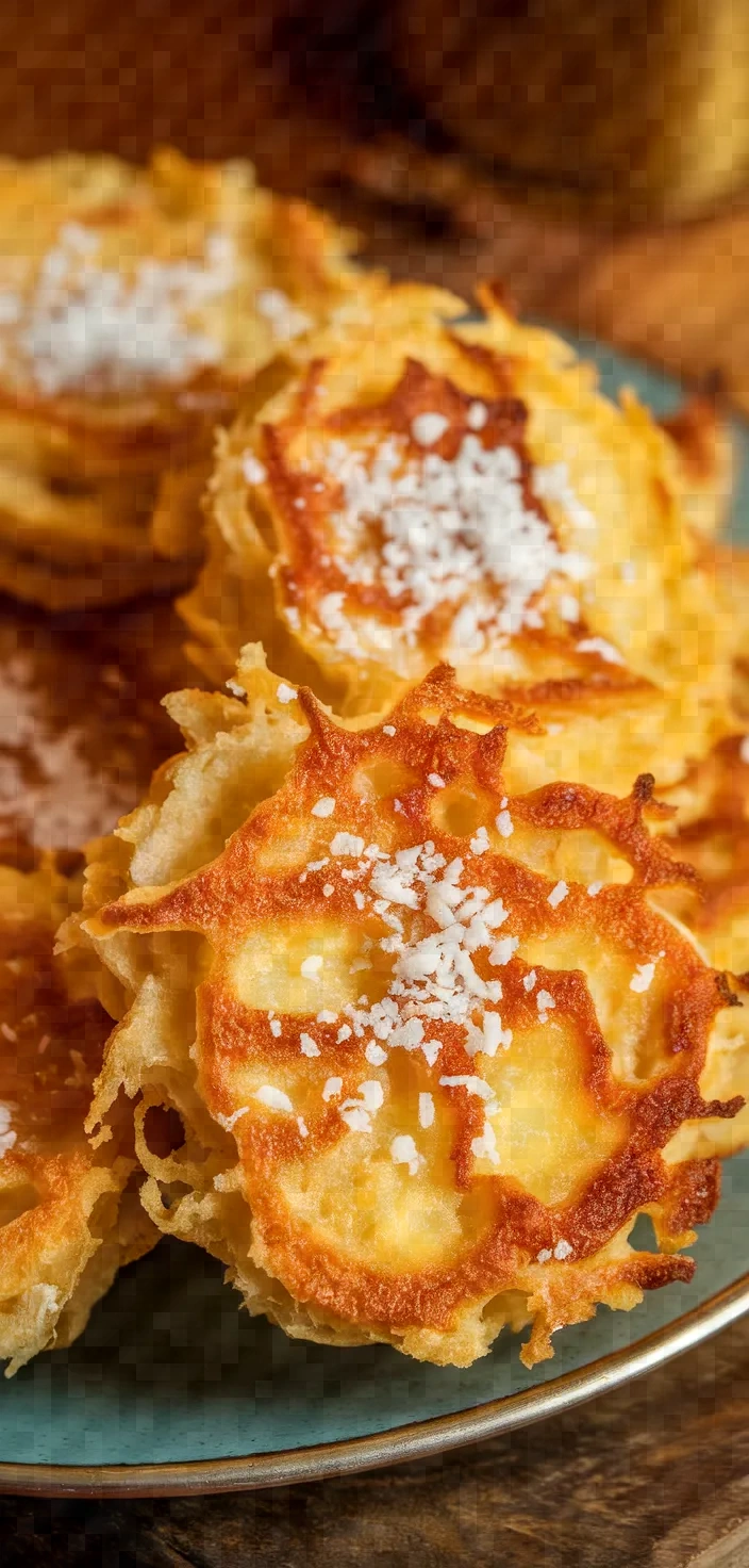 Baked Bengali Banana And Coconut Fritters Recipe