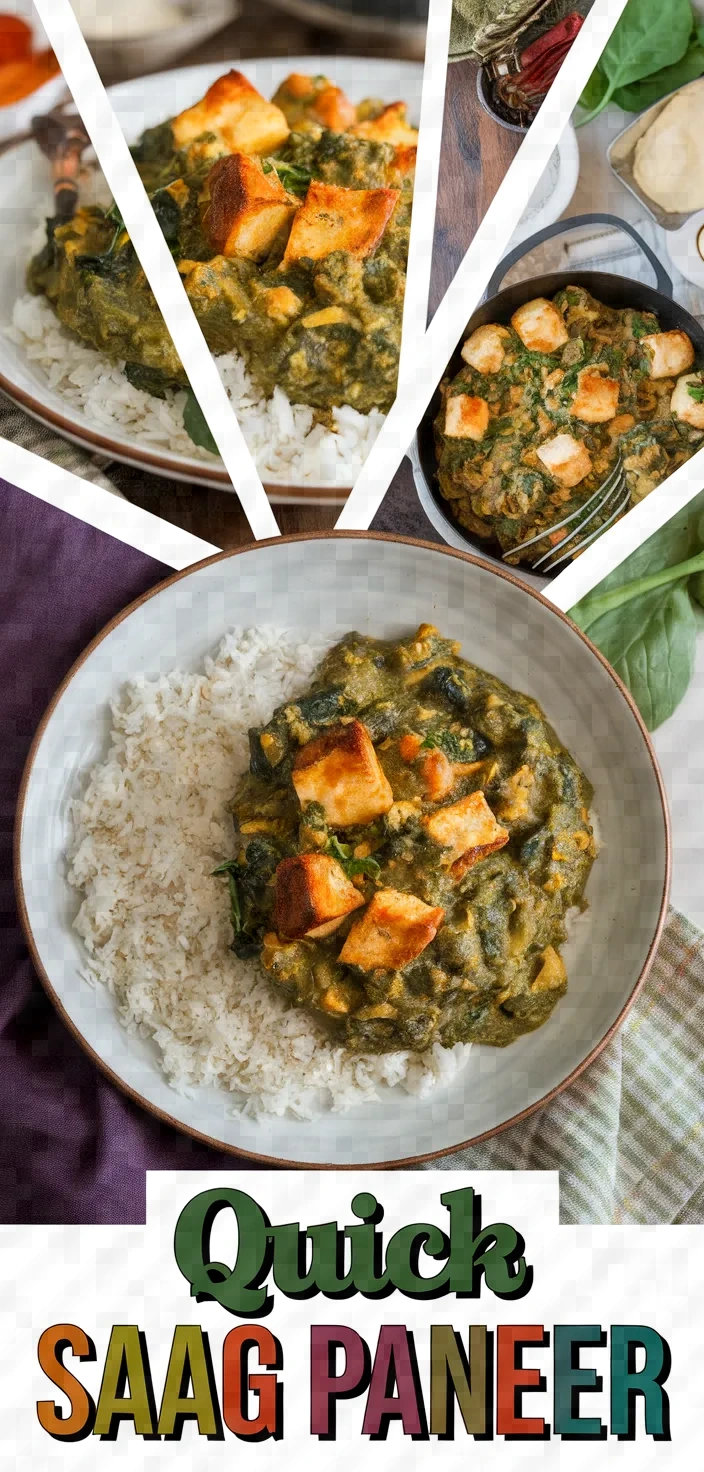 A photo of Quick Saag Paneer Recipe