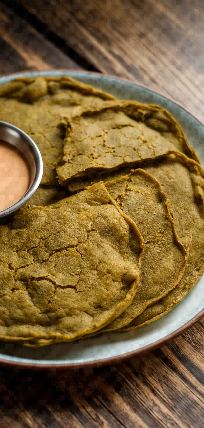 Whole Moong Chilla Pancakes Recipe