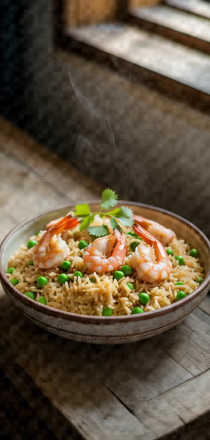 Anyhow Prawn And Pea Pulao Recipe