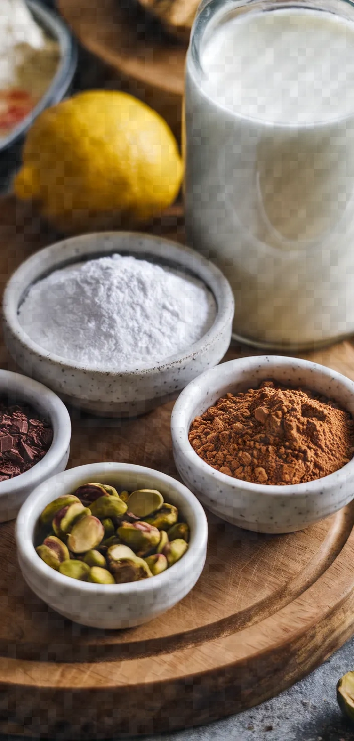 Ingredients photo for Chocolate Sandesh Recipe