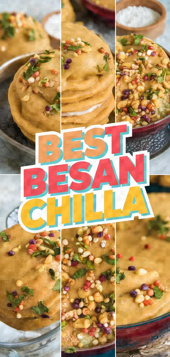 A photo of Best Besan Ka Chilla Recipe