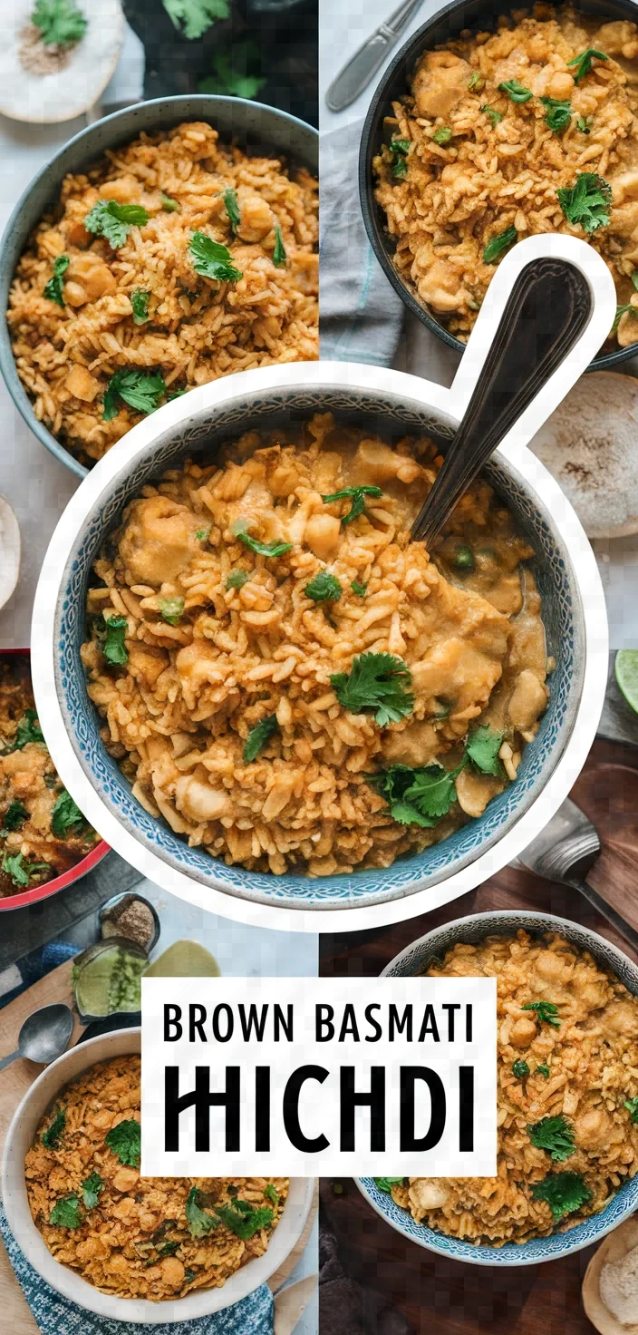 A photo of Brown Basmati Khichdi Recipe