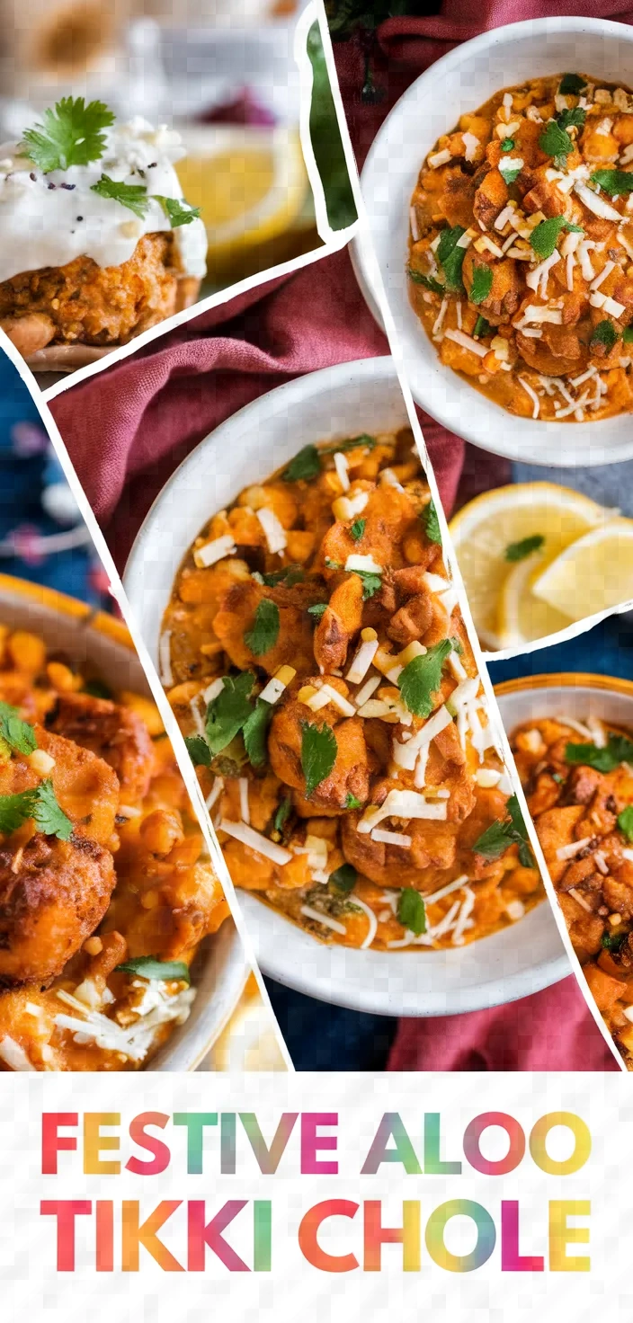 A photo of Festive Aloo Tikki Chole Recipe