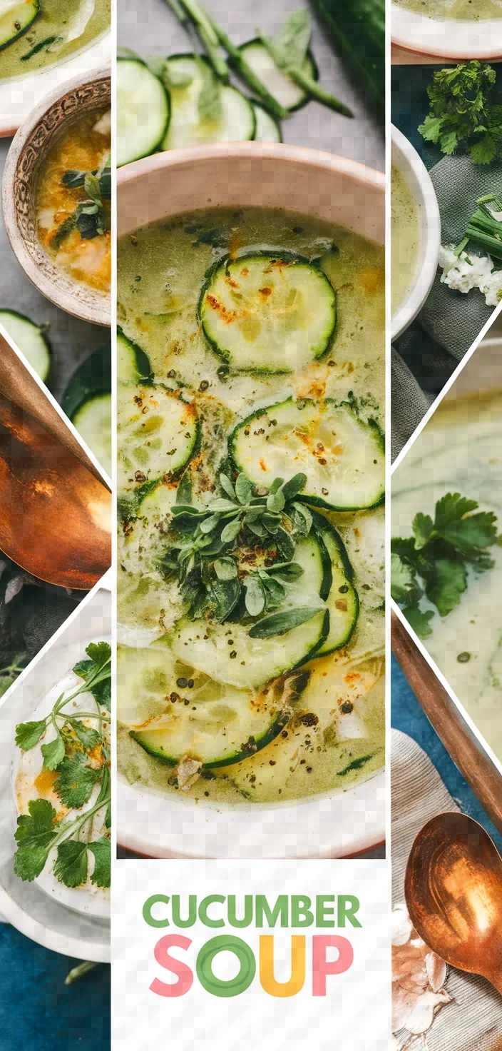 A photo of Kheere Ka Shorba Indian Cucumber Soup Recipe