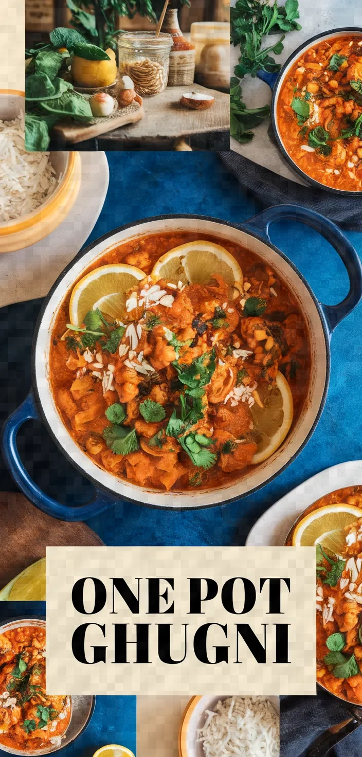 A photo of One Pot Mangsher Ghugni Recipe