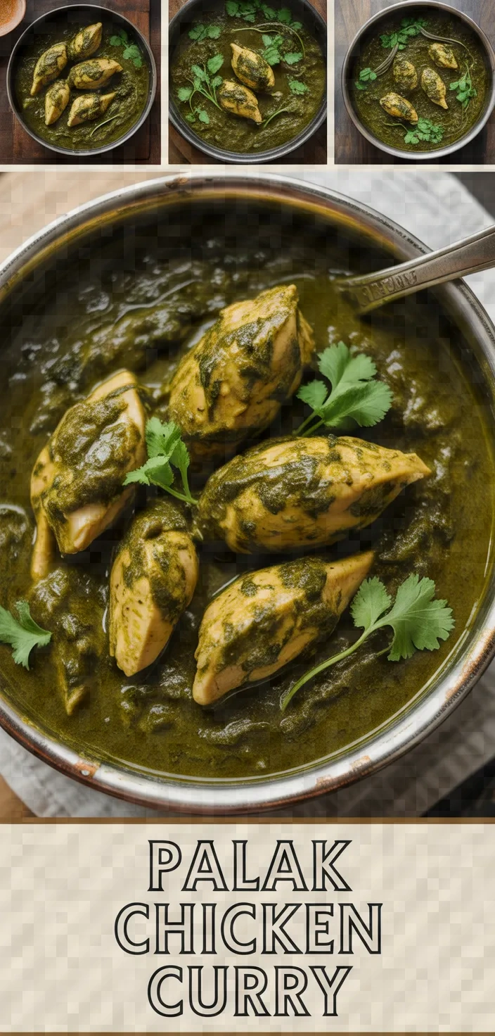 A photo of Palak Murgh Spinach Chicken Curry Recipe