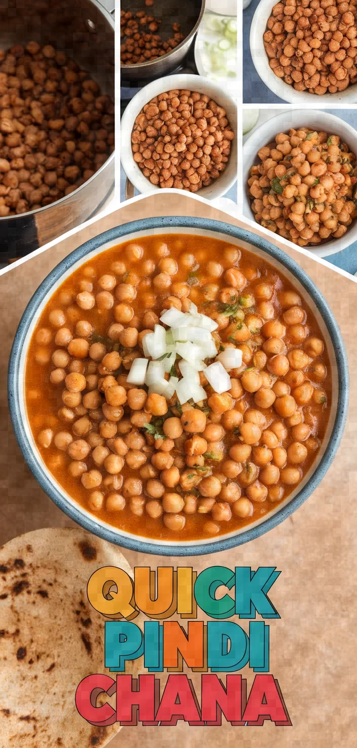 A photo of Quick Pindi Chana Recipe