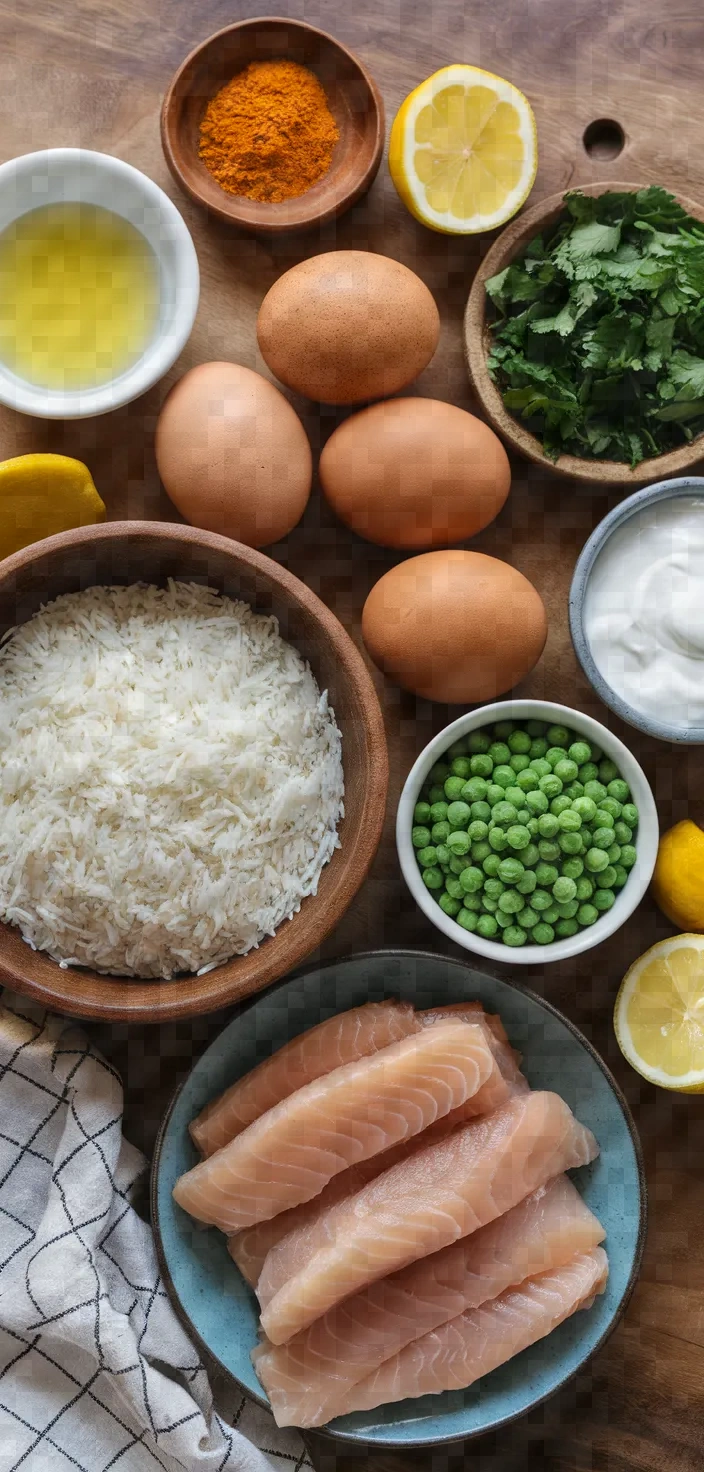 Ingredients photo for Kedgeree Recipe