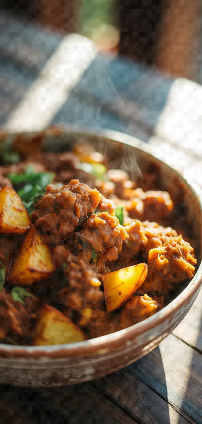 Moist Keema Aloo Recipe