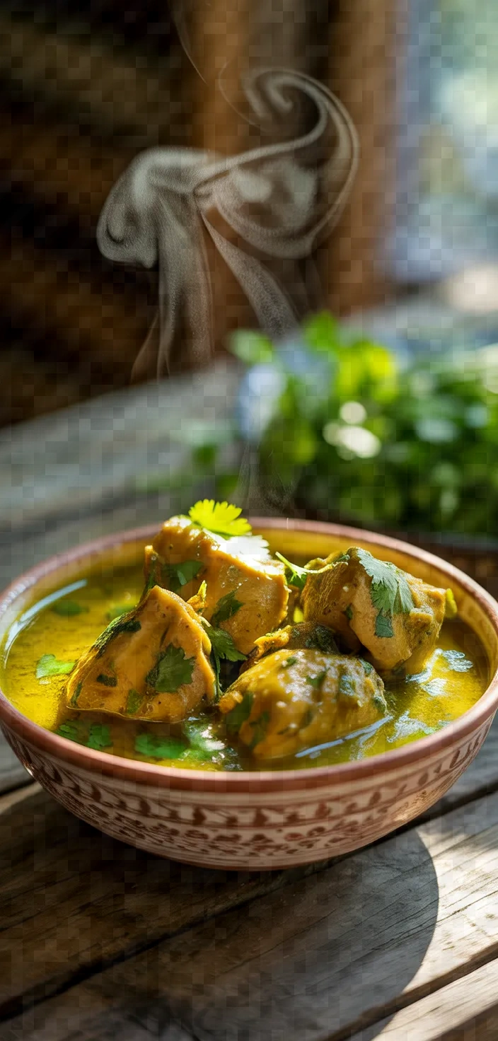 Quick Dhaniya Murgh Coriander Chicken Curry Recipe