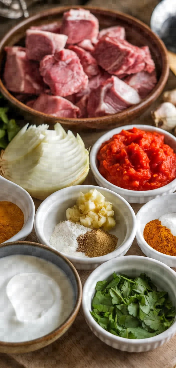 Ingredients photo for Simple Meat Curry Recipe