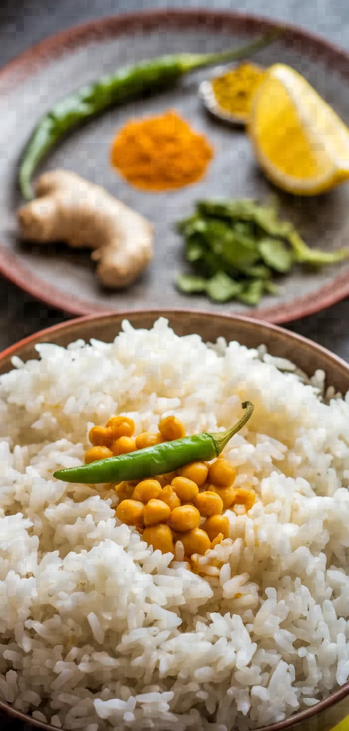 Ingredients photo for Smooth Recovery Sheddo Bhaat Recipe