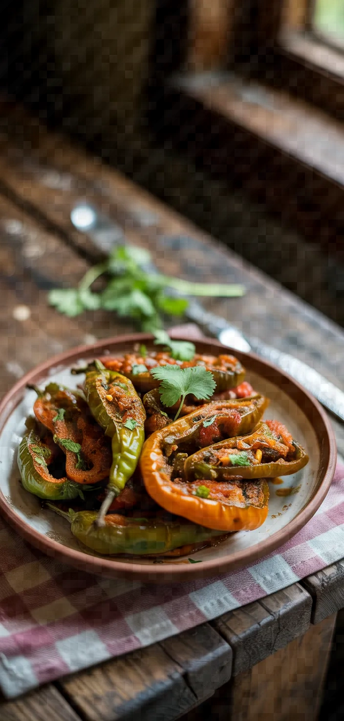Sweet And Spicy Capsicum Bhaji Recipe