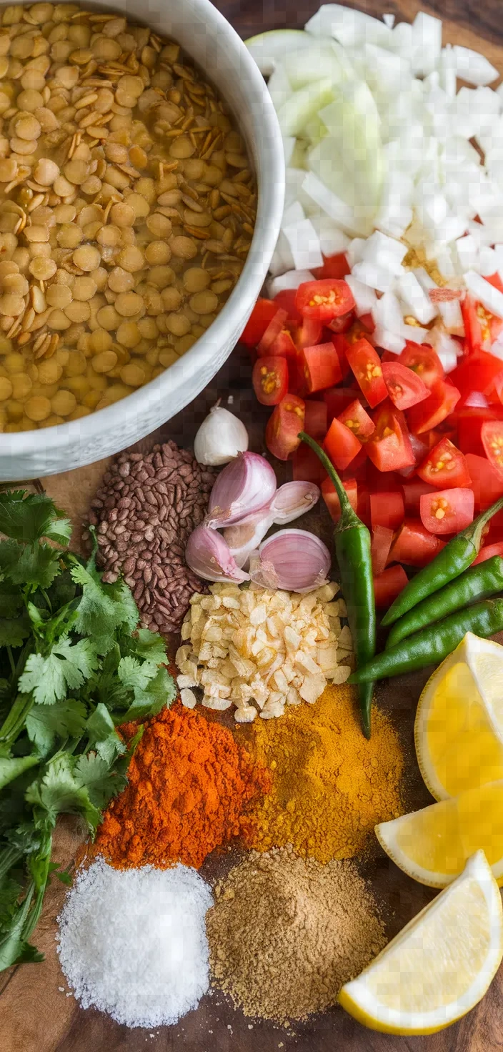 Ingredients photo for Winter Warmer Punjabi Dal Recipe