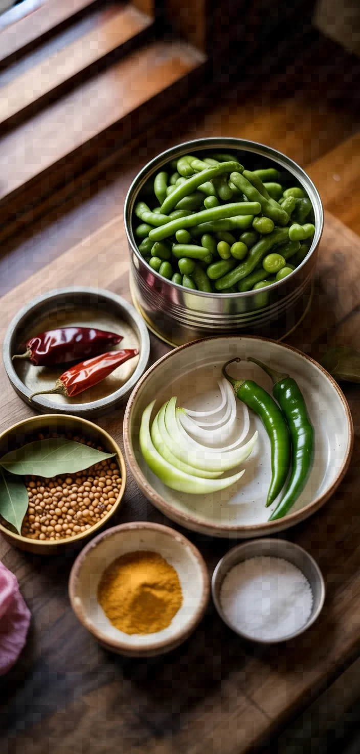 Ingredients photo for Beans Palya From A Tin Recipe