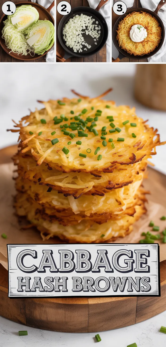 Cabbage Hash Browns Recipe