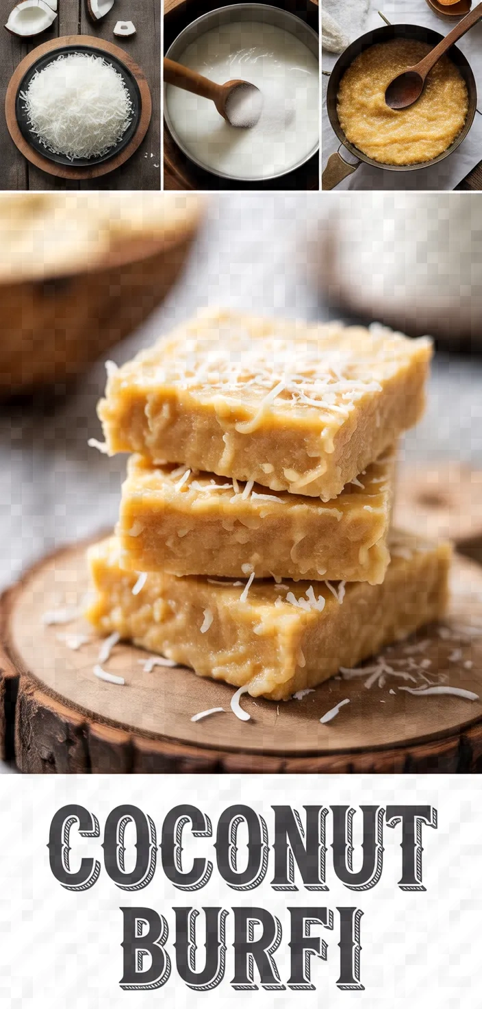 A photo of Coconut Burfi Recipe