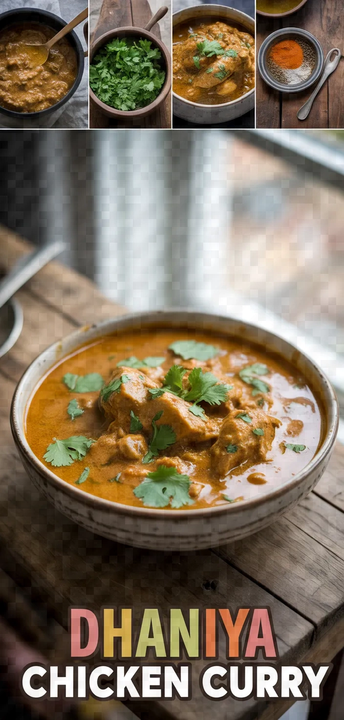 A photo of Dhaniya Chicken Curry Recipe