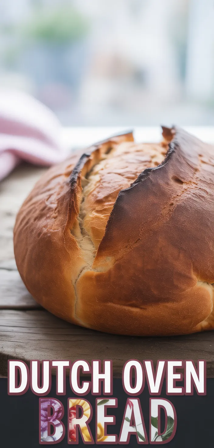 Dutch Oven No Knead Bread (with Perfect Crusty Crust!) Recipe