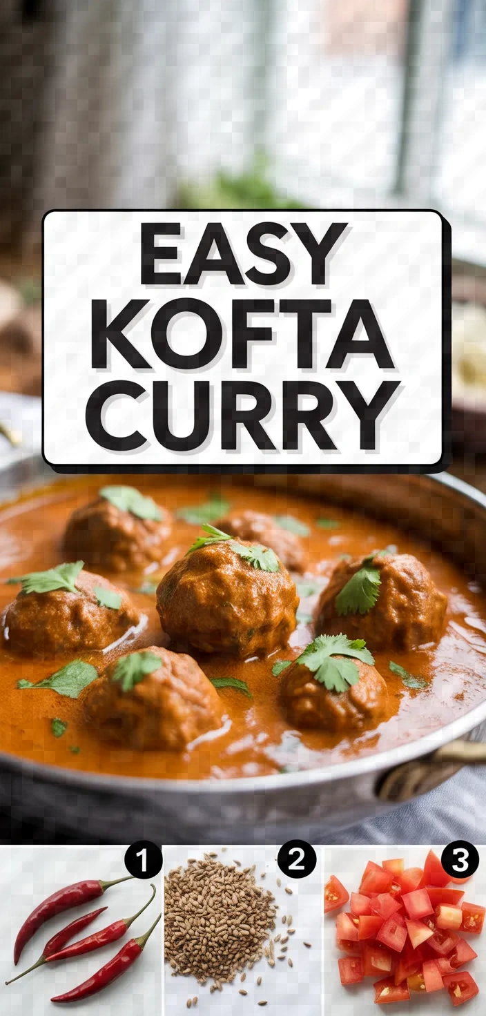 A photo of Easy Kofta Curry Recipe