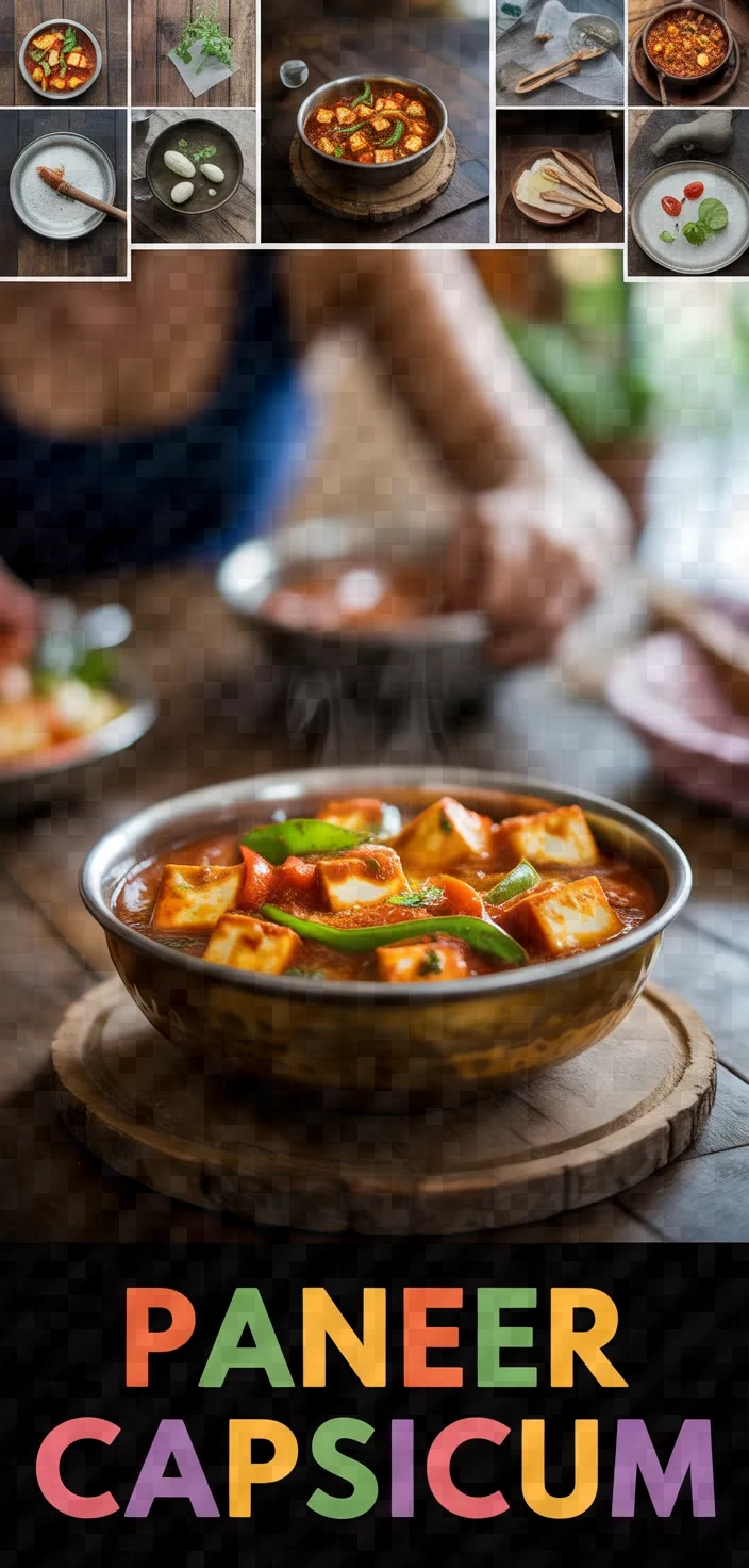 A photo of Paneer Capsicum Recipe