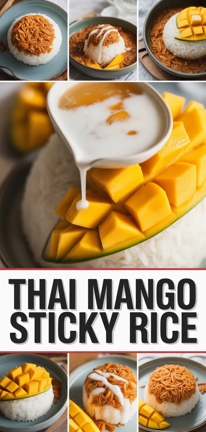 THAI MANGO STICKY RICE Recipe