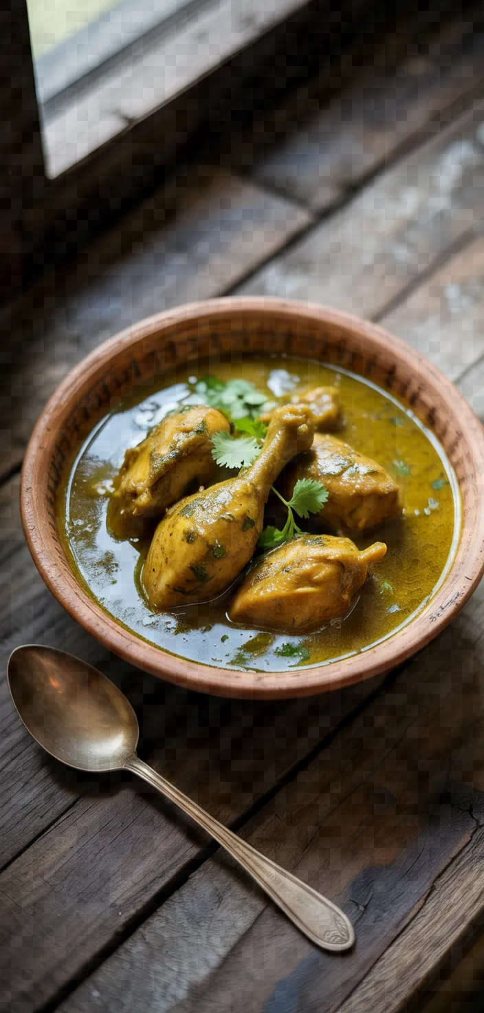 Dhaniya Chicken Curry Recipe