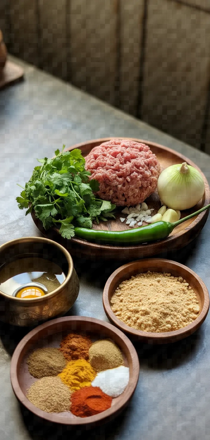 Ingredients photo for Easy Kofta Curry Recipe