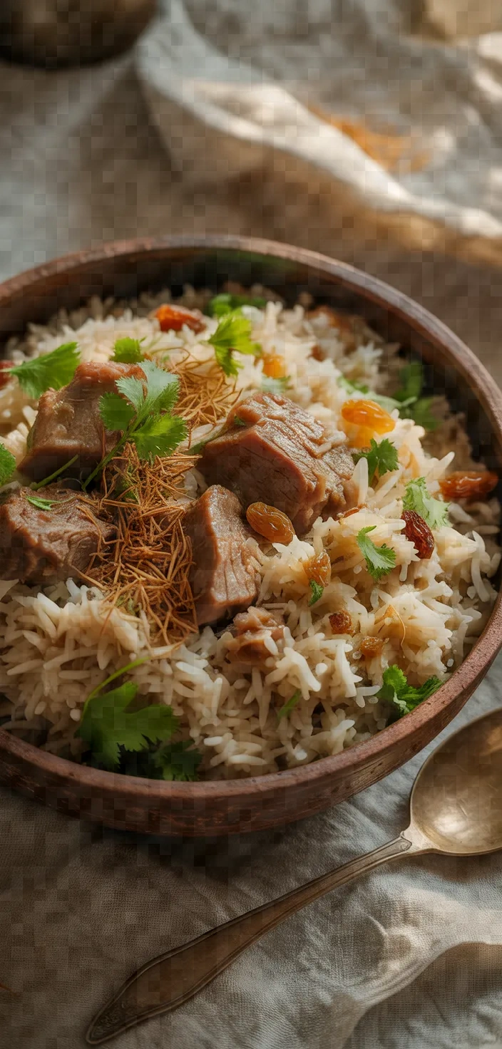 Fragrant Meat Pulao Recipe
