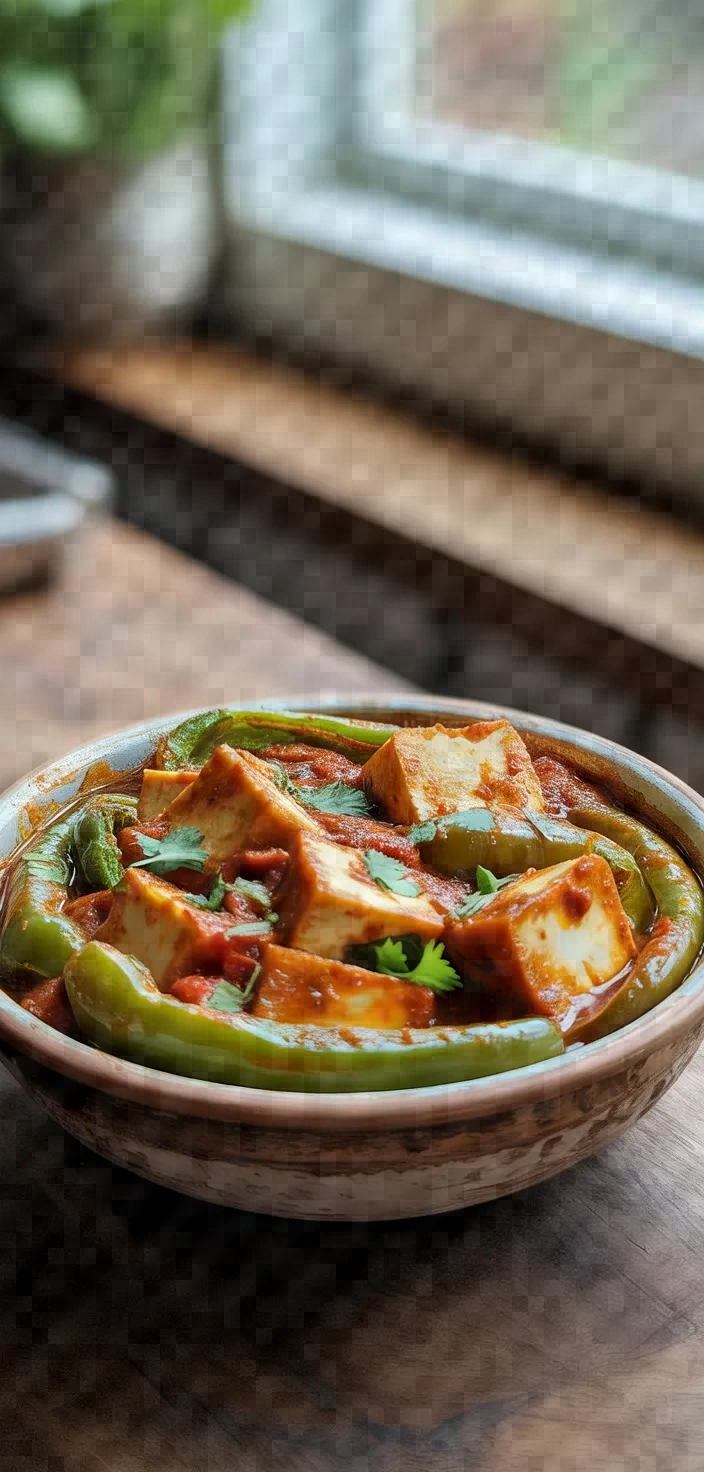 Paneer Capsicum Recipe