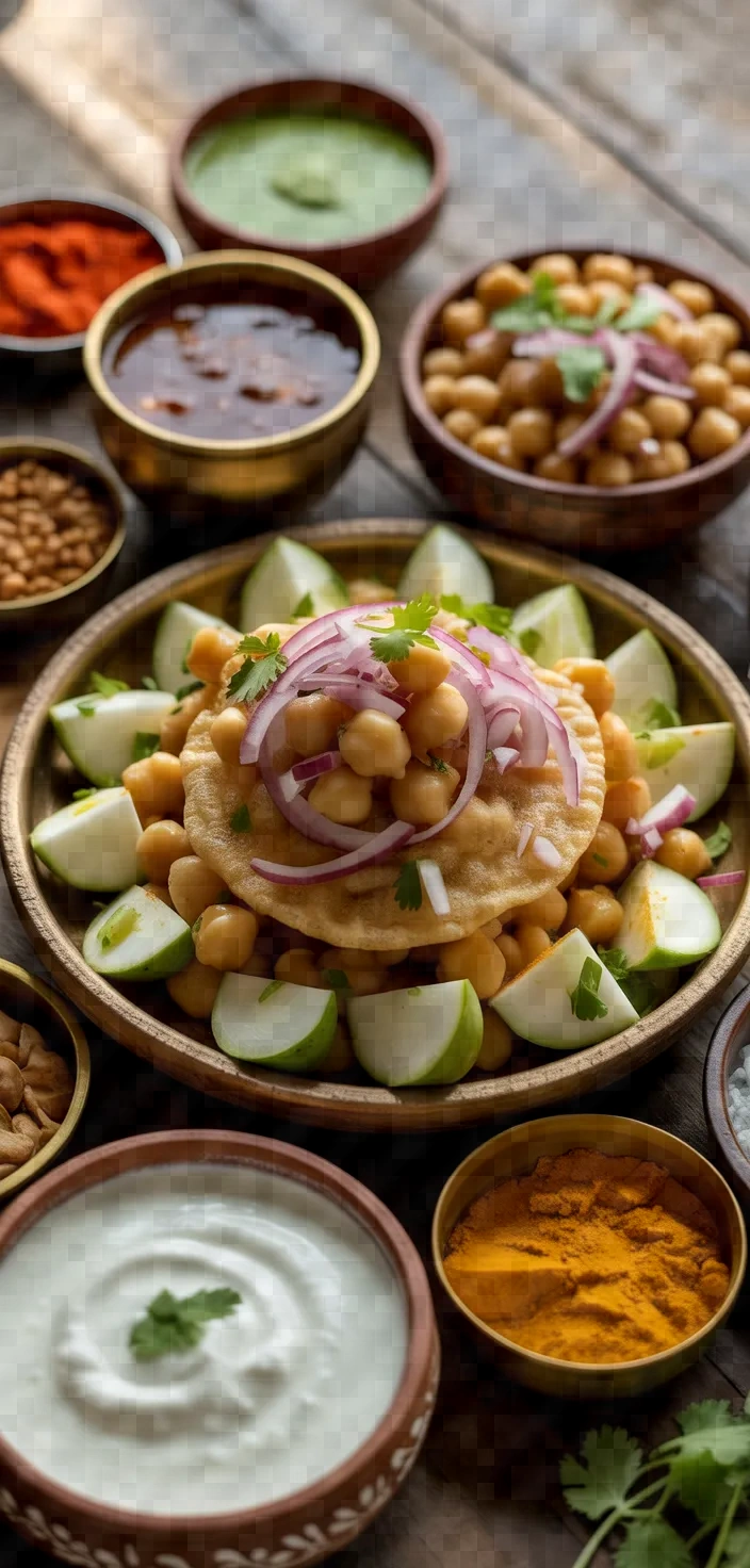 Ingredients photo for Papdi Chaat Recipe